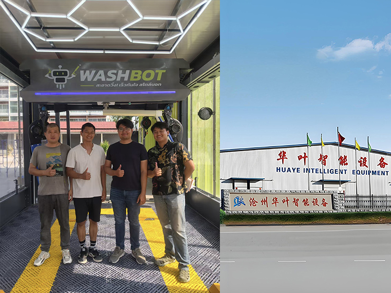 Zhike L2-100 Contactless Car Washer Launched in Thailand, Professional Service Wins High Recognition from Overseas Customers